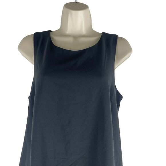 Forever 21 Bow Back Cutout Sleeveless Mini Dress Dark Gray Size M - Picture 2 of 7